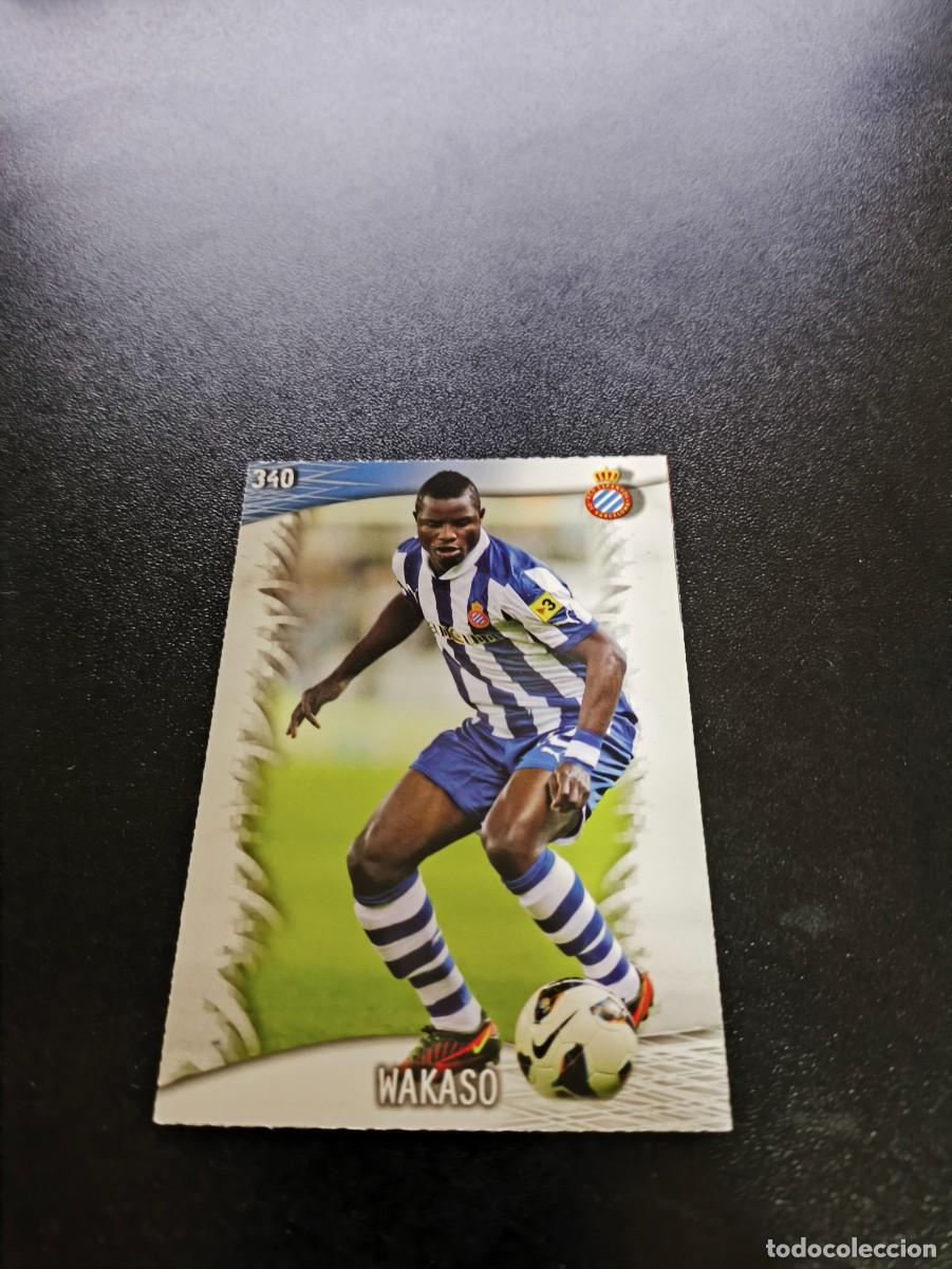 Cromos de F&uacute;tbol: 340 Wakaso ESPANYOL MUNDICROMO LIGA 2013 2014 13 14 NO PANINI ESTE