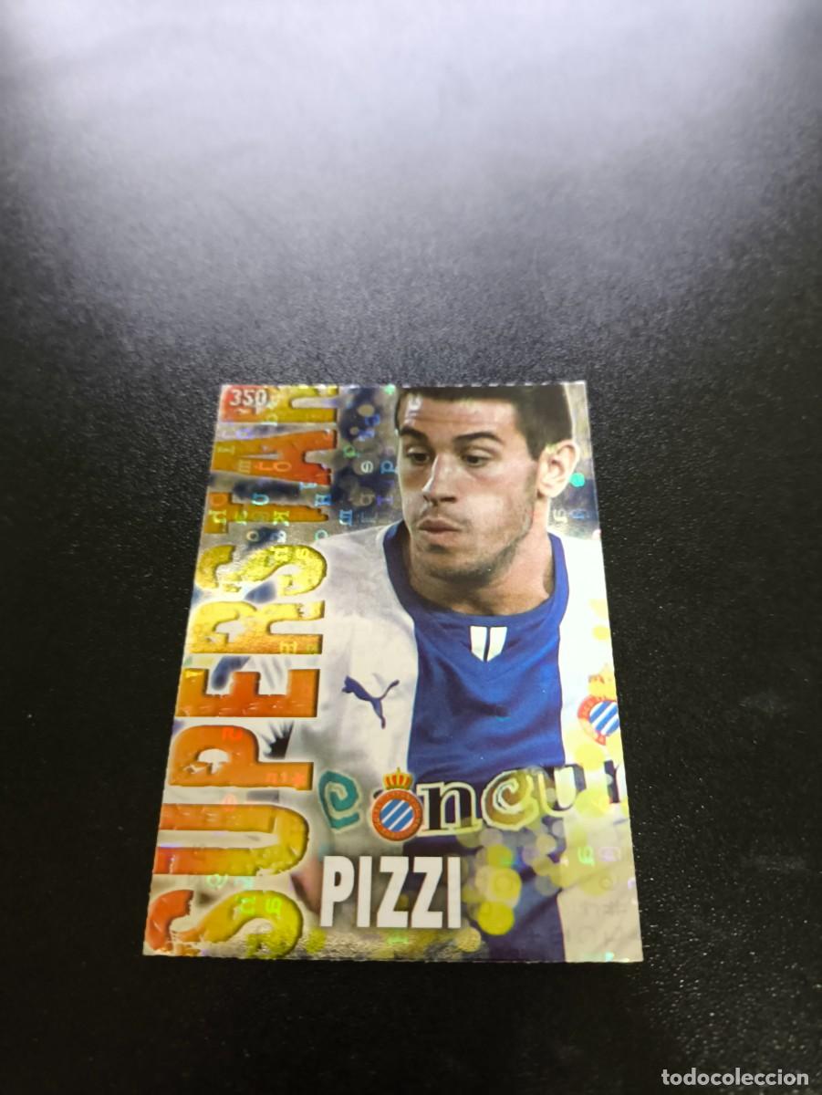 Cromos de F&uacute;tbol: 350 PIZZI SUPERSTAR BRILLO LETRAS ESPANYOL MUNDICROMO LIGA 2013 2014 13 14 NO PANINI ESTE
