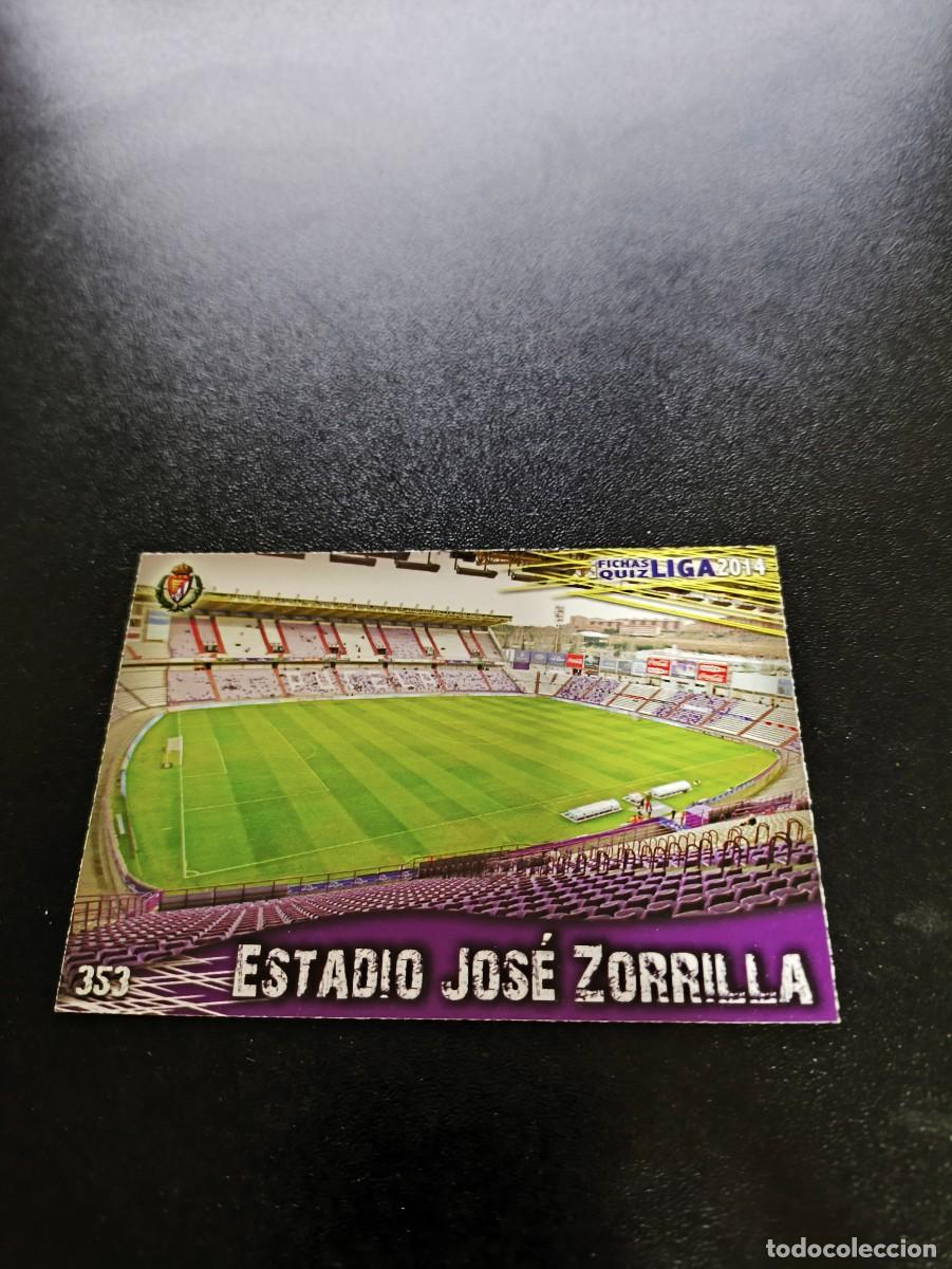 Cromos de F&uacute;tbol: 353 JOSE ZORRILLA MATE VALLADOLID MUNDICROMO LIGA 2013 2014 13 14 NO PANINI ESTE