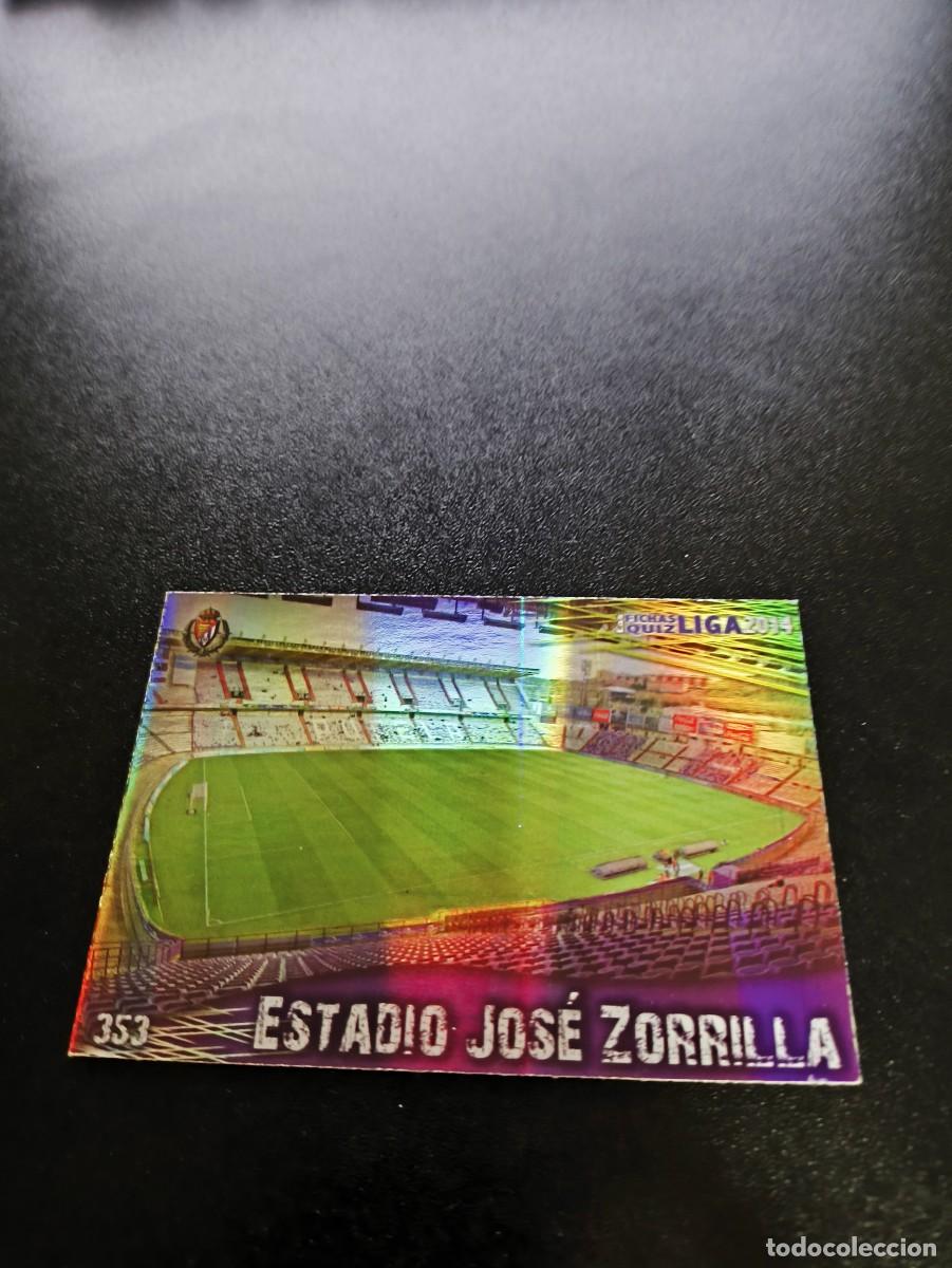 Cromos de F&uacute;tbol: 353 JOSE ZORRILLA FONDO RAYAS VALLADOLID MUNDICROMO LIGA 2013 2014 13 14 NO PANINI ESTE