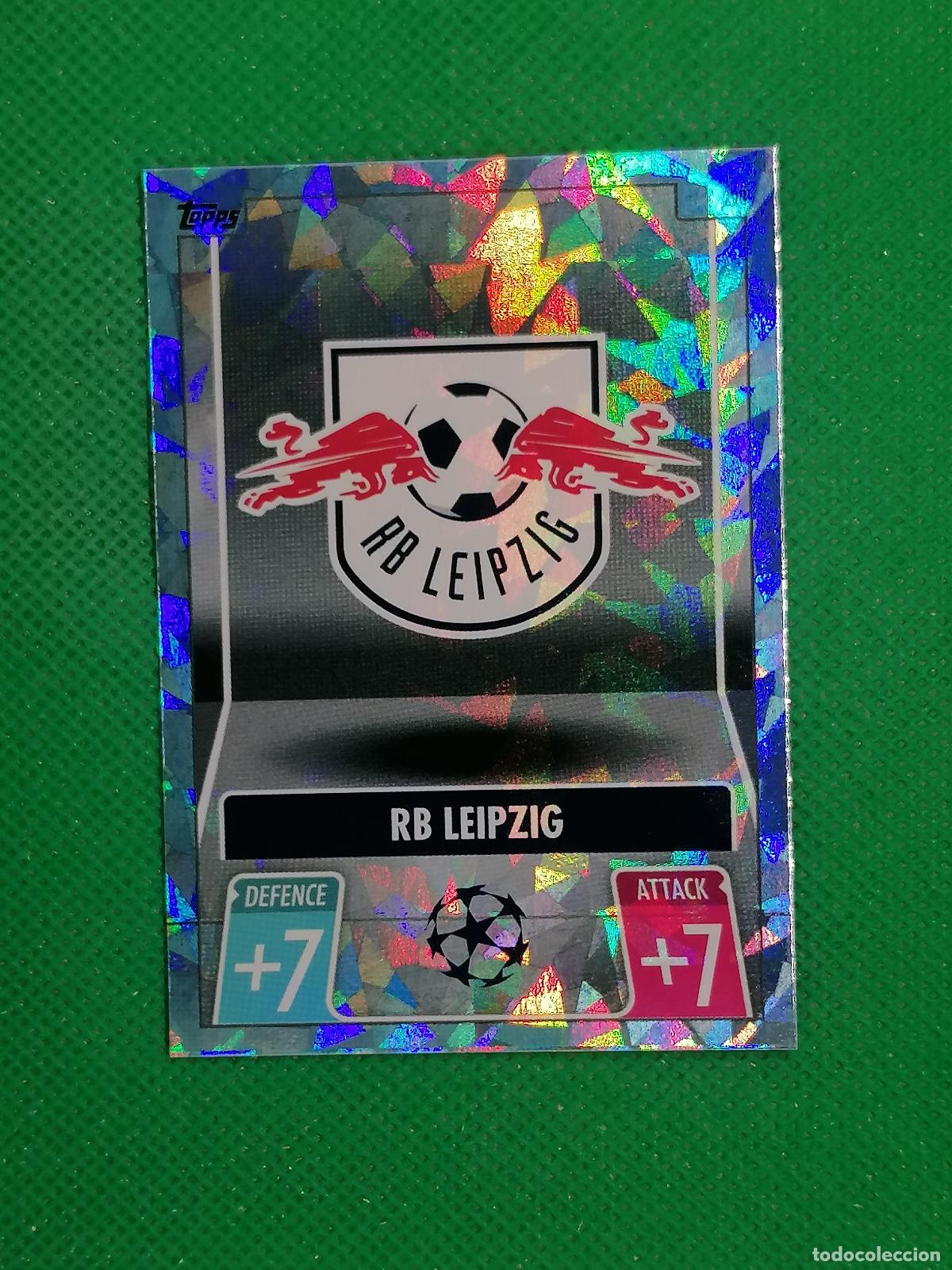 Cromos de F&uacute;tbol: 298 ESCUDO LEIPZIG PARALELA CRYSTAL ⚽TOPPS MATCH ATTAX CHAMPIONS 2021 2022 21 22 ⚽