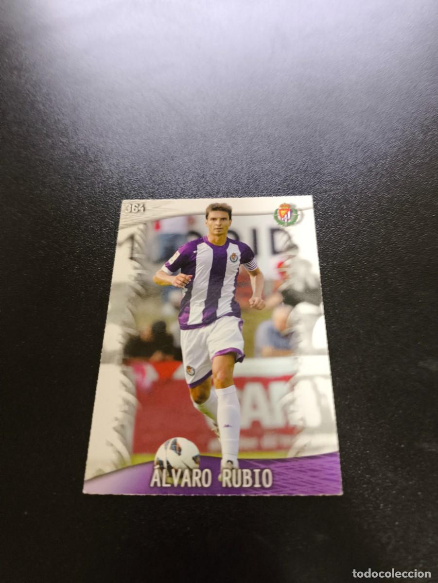 Cromos de F&uacute;tbol: 364 &Aacute;lvaro Rubio VALLADOLID MUNDICROMO LIGA 2013 2014 13 14 NO PANINI ESTE