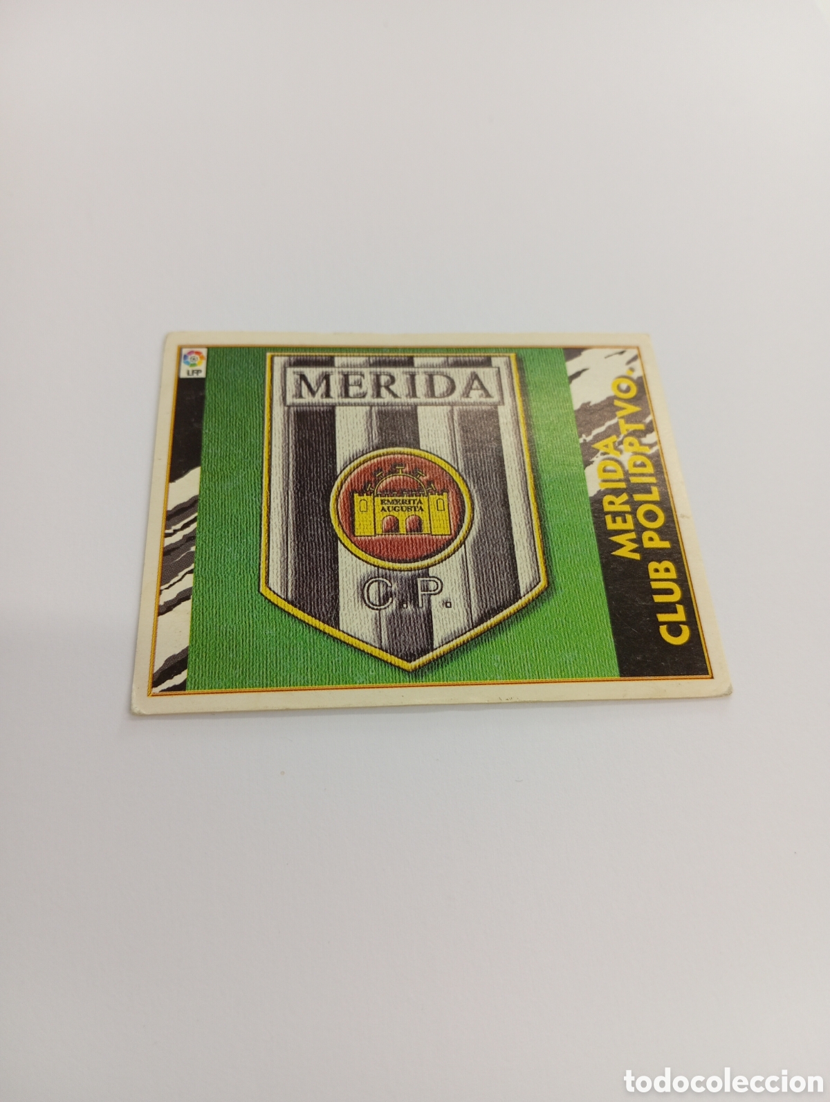 Cromos de Futebol: ESCUDO M&eacute;rida Liga Este 1997 1998 NUEVO SIN PEGAR 97 98