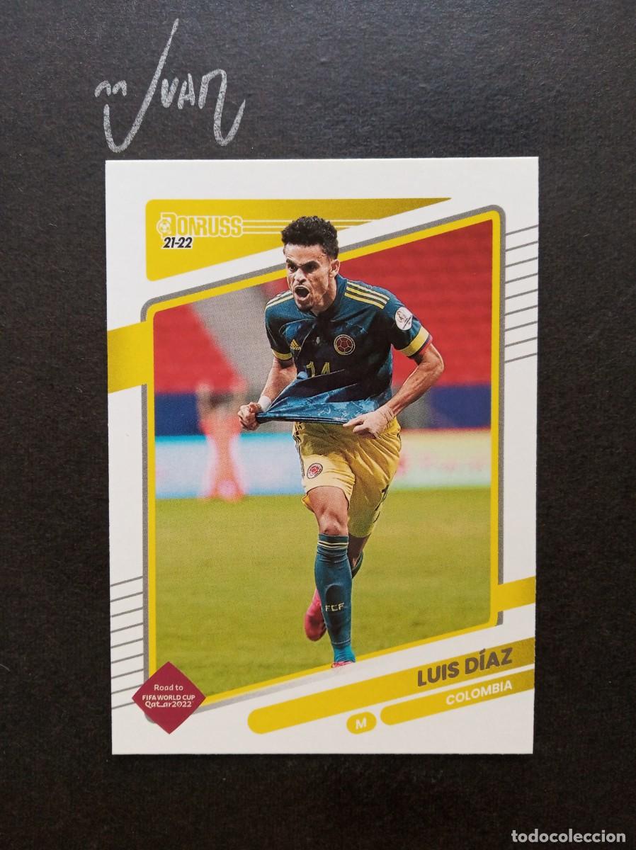 Cromos de Futebol: N&ordm; 36 LUIS DIAZ COLOMBIA BAYER MUNICH 25 26 ⚽ PANINI &reg; DONRUSS ROAD FIFA WORLD CUP QATAR 2022 NUEVO