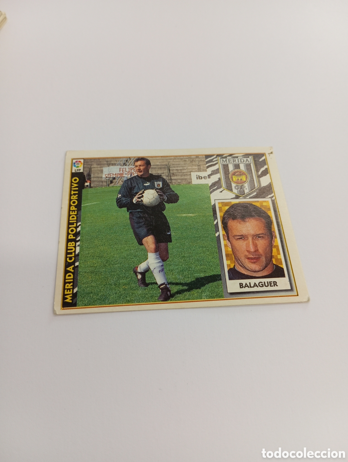 Cromos de F&uacute;tbol: BALAGUER BAJA M&eacute;rida Liga Este 1997 1998 NUEVO SIN PEGAR 97 98