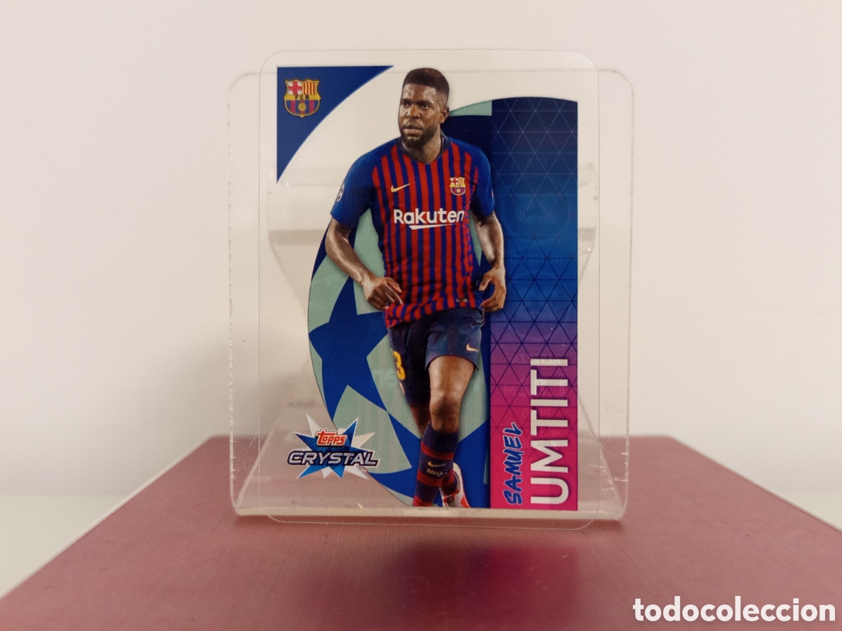 Cromos de F&uacute;tbol: ❇️ CROMO ⚽ UMTITI BARCELONA 2 18 19 2018 2019 UEFA CHAMPIONS LEAGUE TOPPS CRYSTAL ❇️