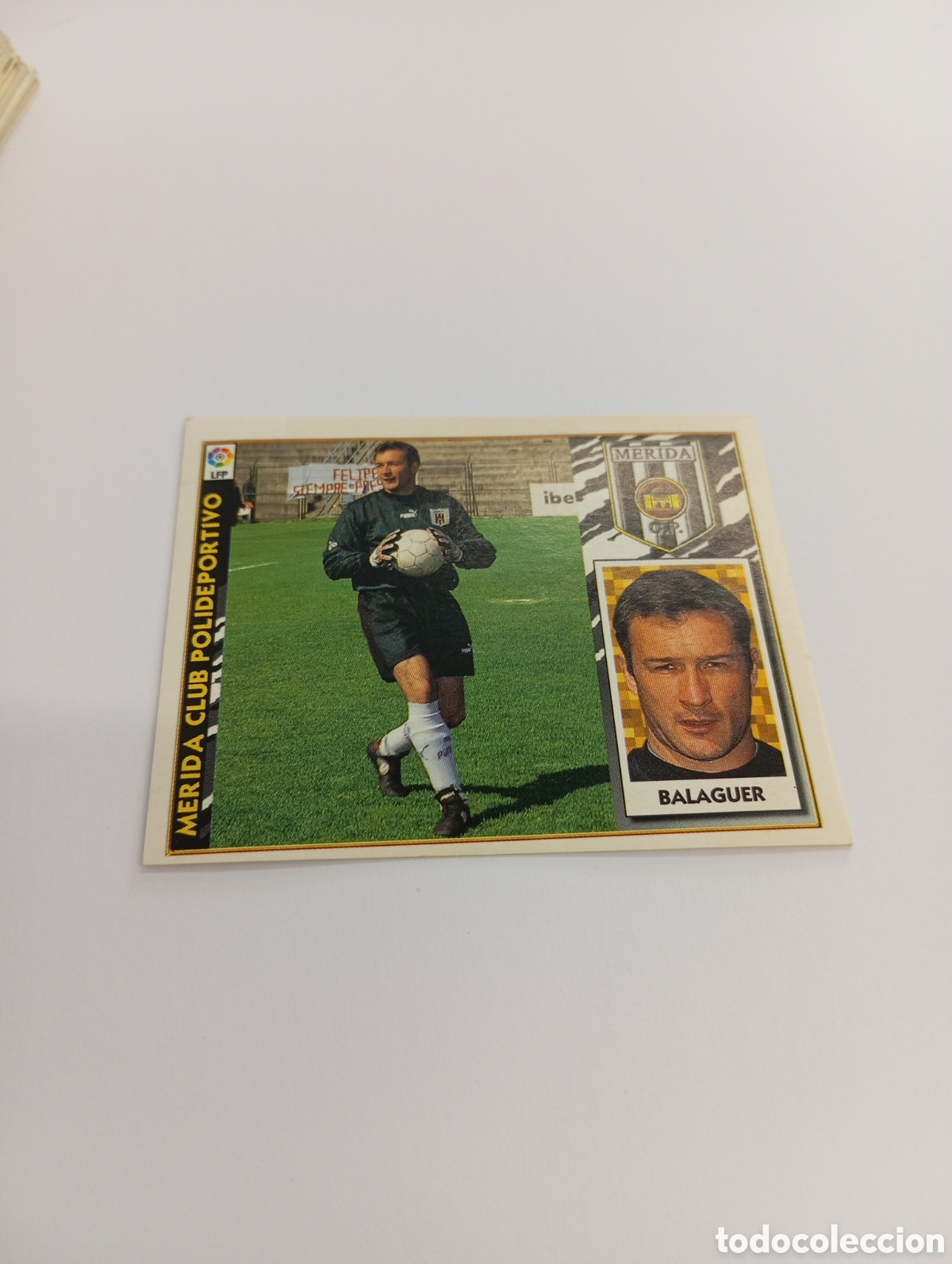 Cromos de F&uacute;tbol: BALAGUER BAJA M&eacute;rida Liga Este 1997 1998 NUEVO SIN PEGAR 97 98