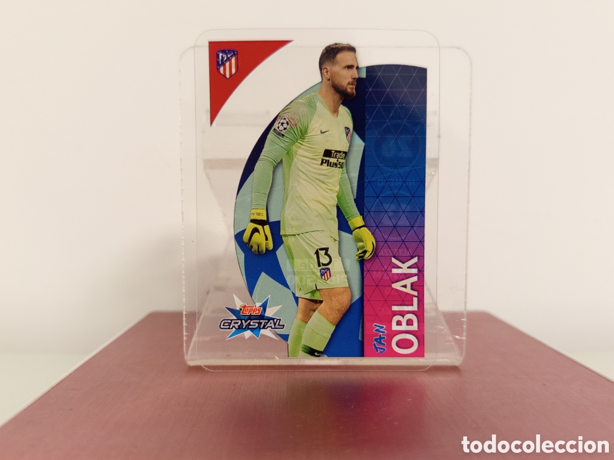 Cromos de F&uacute;tbol: ❇️ CROMO ⚽ OBLAK ATL&Eacute;TICO DE MADRID 18 19 2018 2019 UEFA CHAMPIONS LEAGUE TOPPS CRYSTAL ❇️