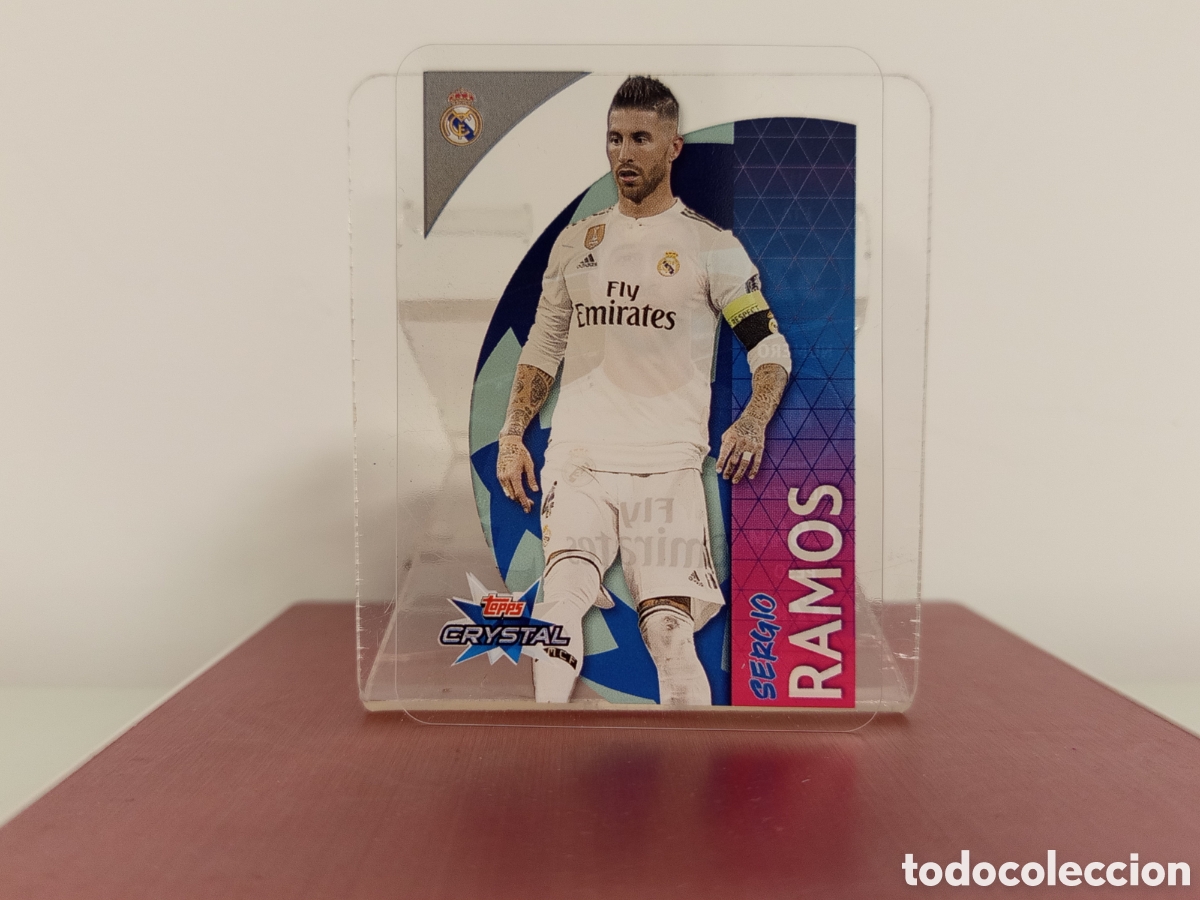 Cromos de F&uacute;tbol: ❇️ CROMO ⚽ SERGIO RAMOS REAL MADRID 18 19 2018 2019 UEFA CHAMPIONS LEAGUE TOPPS CRYSTAL ❇️