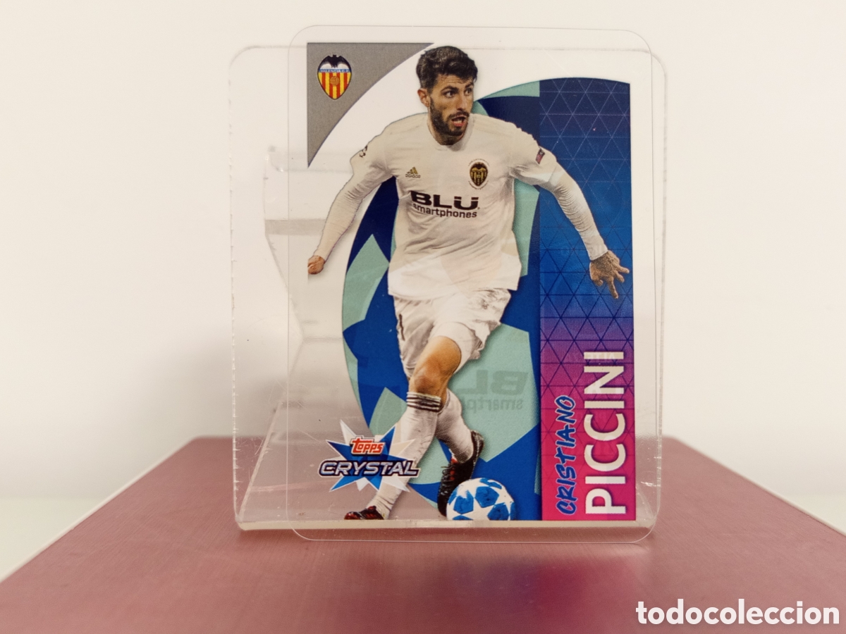 Cromos de F&uacute;tbol: ❇️ CROMO ⚽ PICCINI VALENCIA 18 19 2018 2019 UEFA CHAMPIONS LEAGUE TOPPS CRYSTAL ❇️