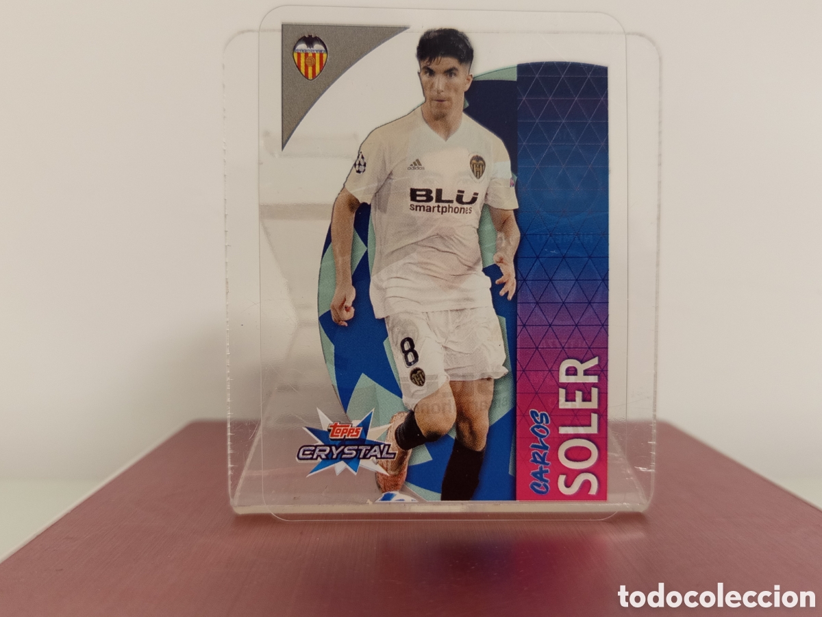 Cromos de F&uacute;tbol: ❇️ CROMO ⚽ SOLER VALENCIA 18 19 2018 2019 UEFA CHAMPIONS LEAGUE TOPPS CRYSTAL ❇️