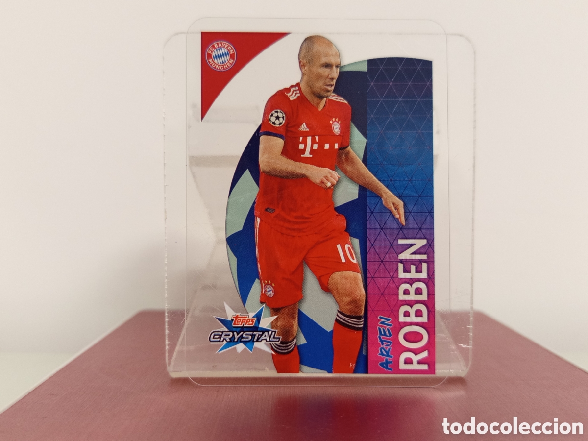 Cromos de F&uacute;tbol: ❇️ CROMO ⚽ ROBBEN BAYERN DE MUNICH 18 19 2018 2019 UEFA CHAMPIONS LEAGUE TOPPS CRYSTAL ❇️
