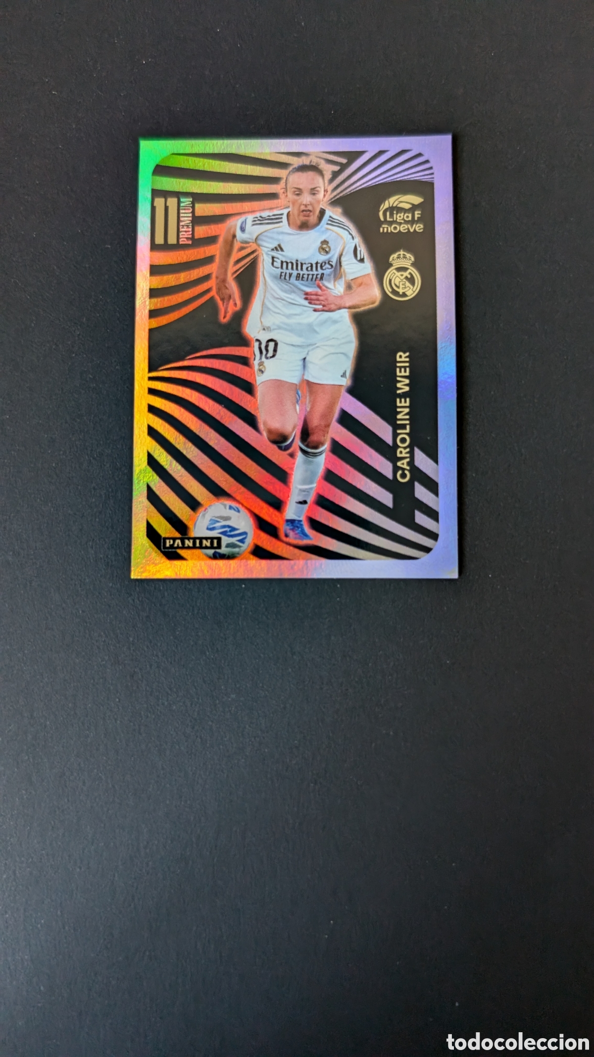 Cromos de F&uacute;tbol: WEIR REAL MADRID PREMIUM LIGA F 2025/26 25 26 NUNCA PEGADO SIN PEGAR