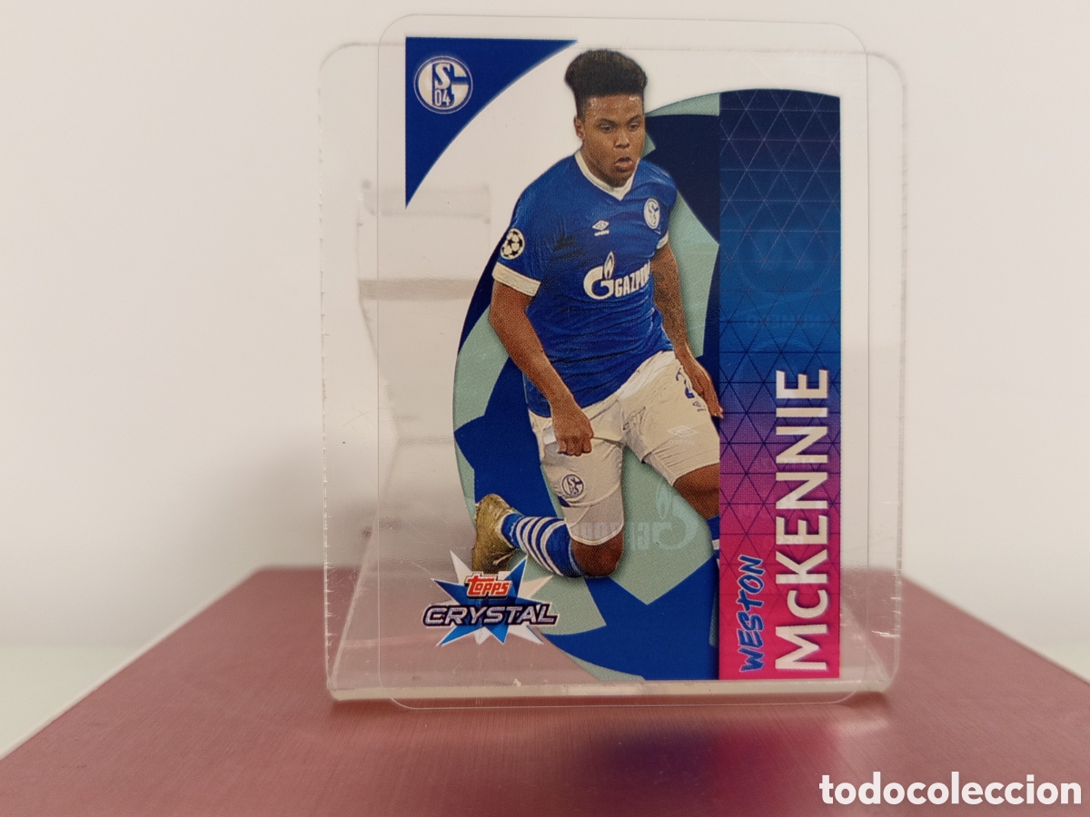 Cromos de F&uacute;tbol: ❇️ CROMO ⚽ BENTALEB FC SCHALKE 04 18 19 2018 2019 UEFA CHAMPIONS LEAGUE TOPPS CRYSTAL ❇️