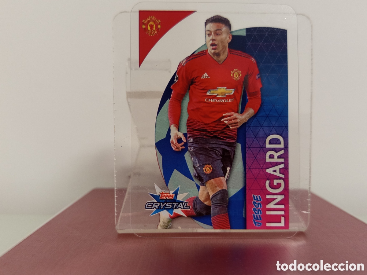 Cromos de F&uacute;tbol: ❇️ CROMO ⚽ LINGARD MANCHESTER UNITED 18 19 2018 2019 UEFA CHAMPIONS LEAGUE TOPPS CRYSTAL ❇️