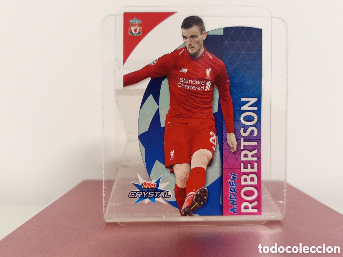 Cromos de F&uacute;tbol: ❇️ CROMO ⚽ ROBERTSON LIVERPOOL 18 19 2018 2019 UEFA CHAMPIONS LEAGUE TOPPS CRYSTAL ❇️