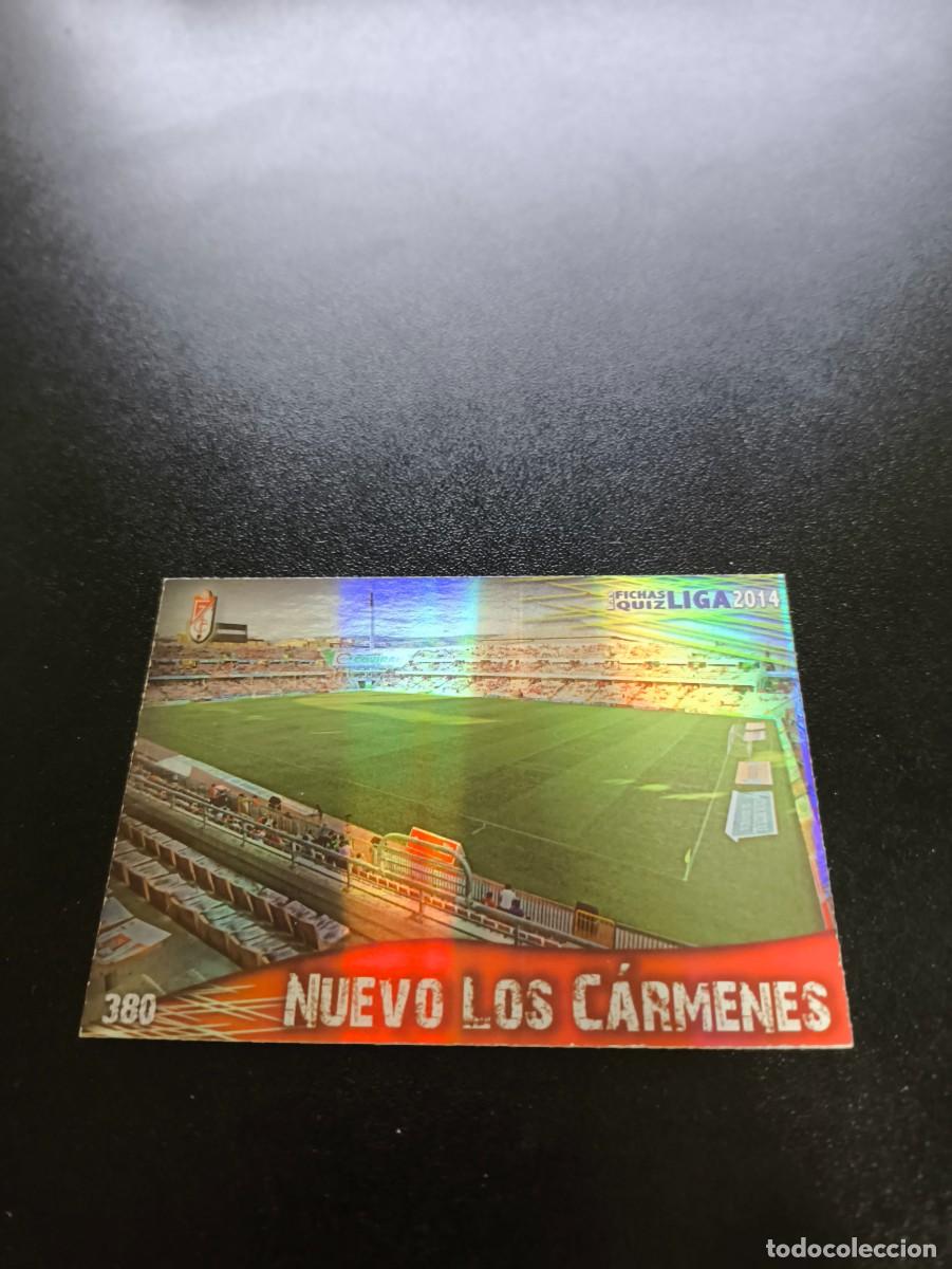 Cromos de F&uacute;tbol: 380 LOS CARMENES FONDO RAYAS GRANADA MUNDICROMO LIGA 2013 2014 13 14 NO PANINI ESTE