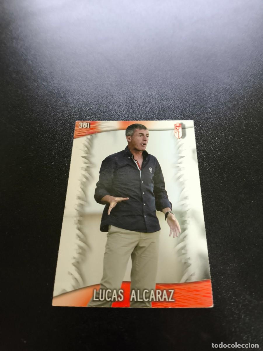 Cromos de F&uacute;tbol: 381 Lucas Alcaraz FONDO RAYAS GRANADA MUNDICROMO LIGA 2013 2014 13 14 NO PANINI ESTE