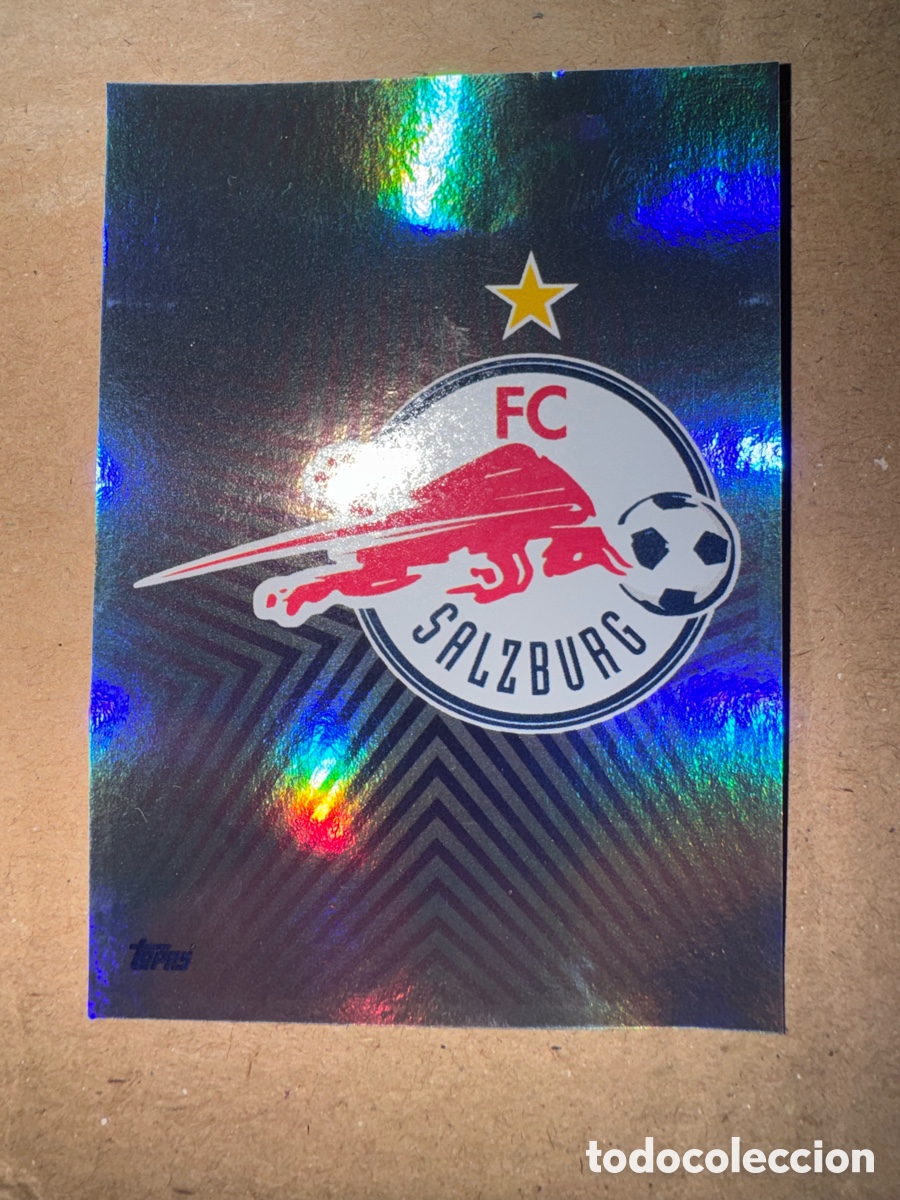 Cromos de F&uacute;tbol: Uefa Champions League Stickers Topps 2019 2020 19 20 Sticker Red Bull Salzburg Salzburgo #403 Escudo