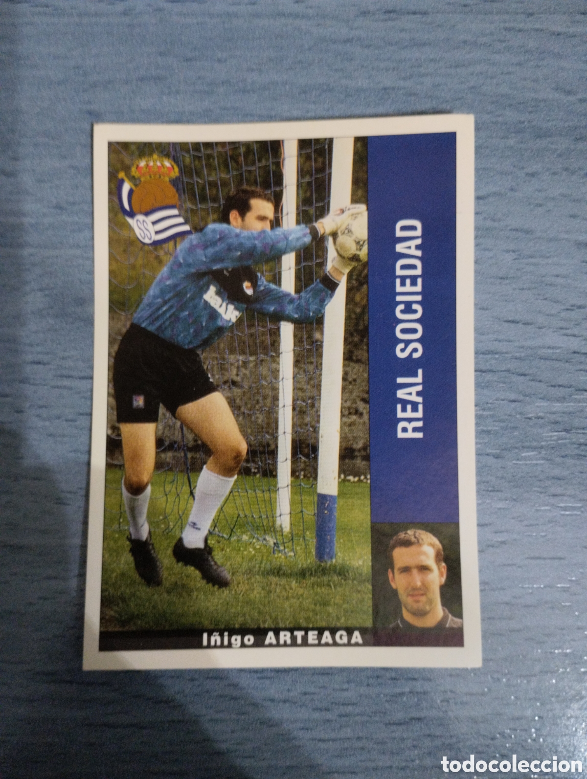 Cromos de F&uacute;tbol: Cromo Panini liga 95 96 Arteaga real sociedad sin pegar