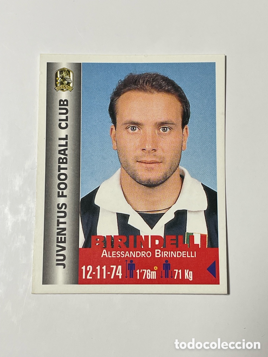 Cromos de F&uacute;tbol: Alessandro Birindelli Juventus Panini Equipos de Europa 1999 #146