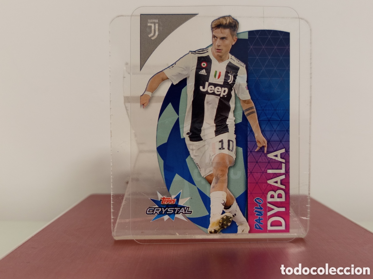 Cromos de F&uacute;tbol: ❇️ CROMO ⚽ DYBALA JUVENTUS 18 19 2018 2019 UEFA CHAMPIONS LEAGUE TOPPS CRYSTAL ❇️
