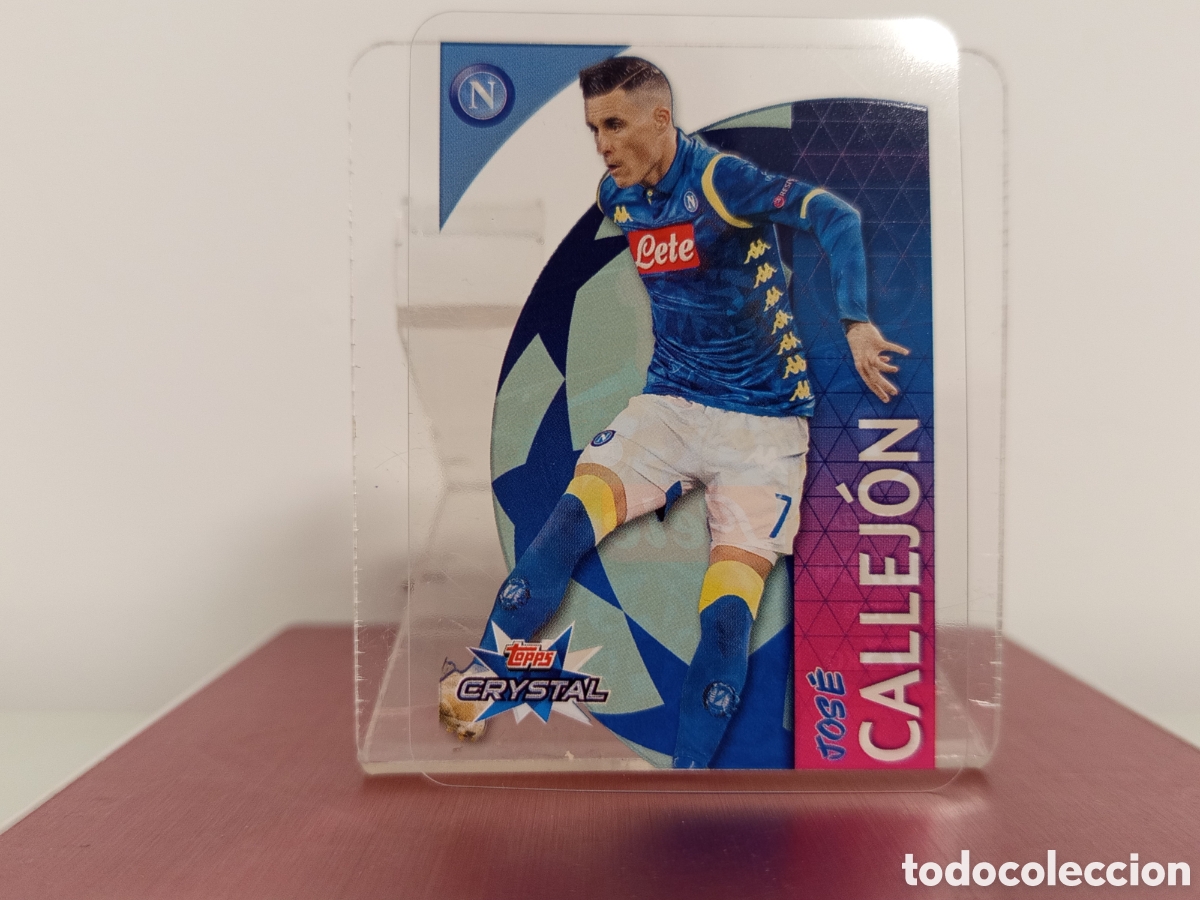 Cromos de F&uacute;tbol: ❇️ CROMO ⚽ CALLEJ&Oacute;N N&Aacute;POLES 18 19 2018 2019 UEFA CHAMPIONS LEAGUE TOPPS CRYSTAL ❇️