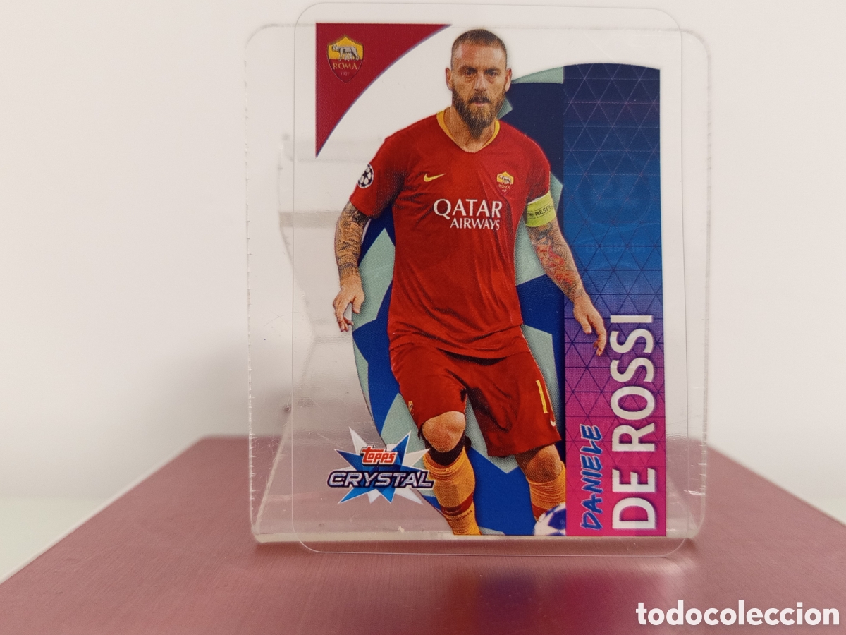 Cromos de F&uacute;tbol: ❇️ CROMO ⚽ DE ROSSI ROMA 18 19 2018 2019 UEFA CHAMPIONS LEAGUE TOPPS CRYSTAL ❇️