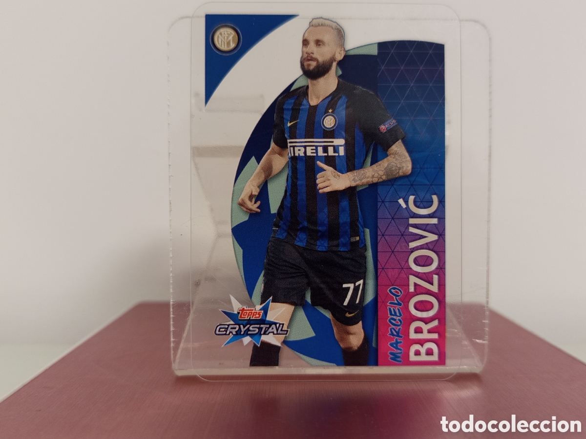 Cromos de F&uacute;tbol: ❇️ CROMO ⚽ BROZOVIC INTER DE MIL&Aacute;N 18 19 2018 2019 UEFA CHAMPIONS LEAGUE TOPPS CRYSTAL ❇️