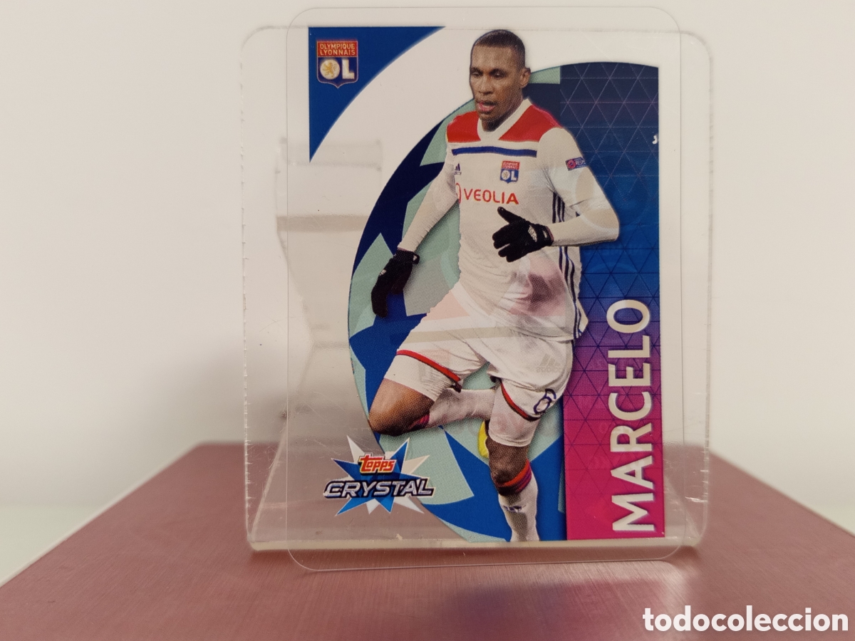 Cromos de F&uacute;tbol: ❇️ CROMO ⚽ MARCELO OLYMPIQUE DE LYON 18 19 2018 2019 UEFA CHAMPIONS LEAGUE TOPPS CRYSTAL ❇️