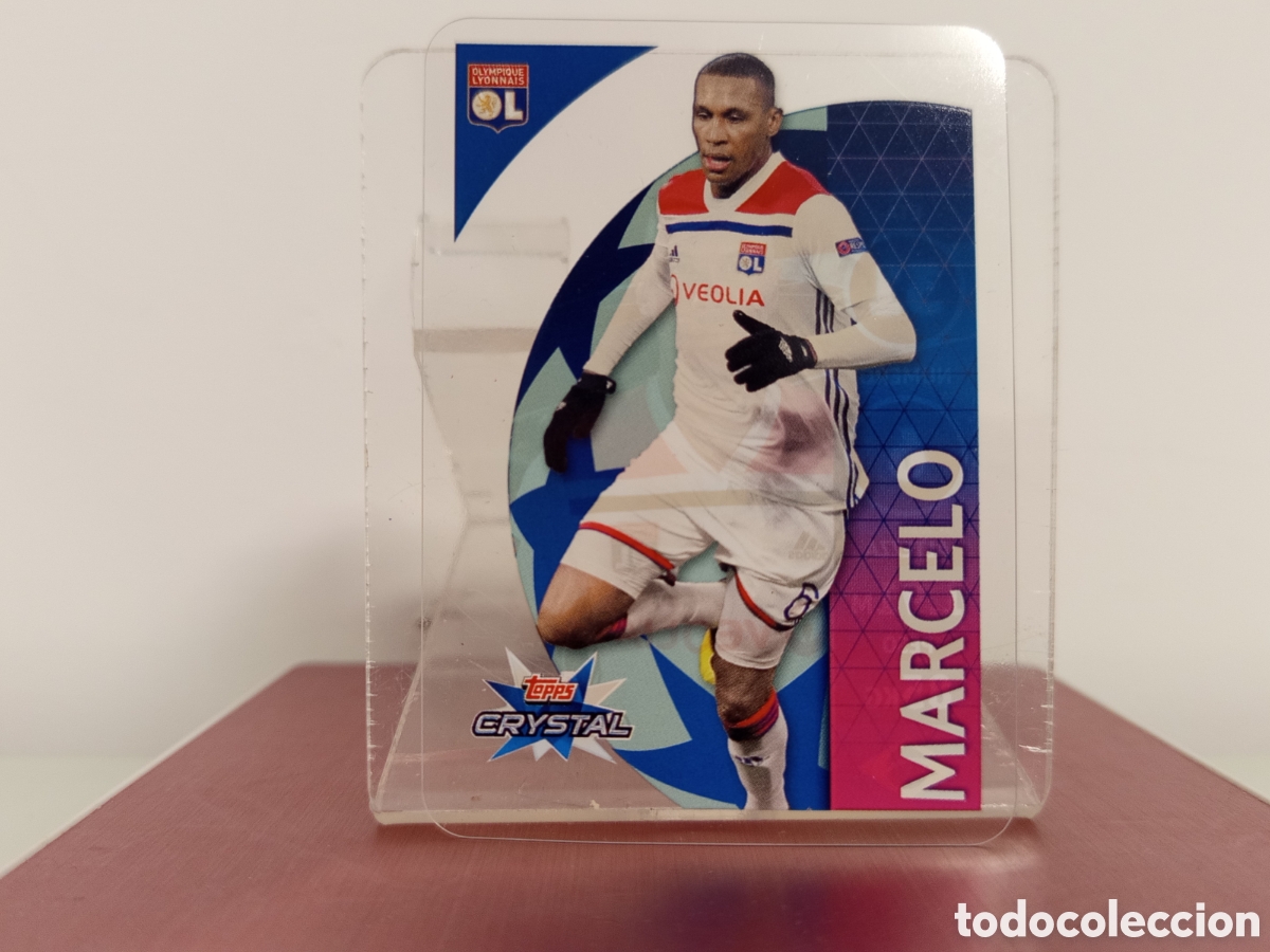 Cromos de F&uacute;tbol: ❇️ CROMO ⚽ MARCELO OLYMPIQUE DE LYON 18 19 2018 2019 UEFA CHAMPIONS LEAGUE TOPPS CRYSTAL ❇️