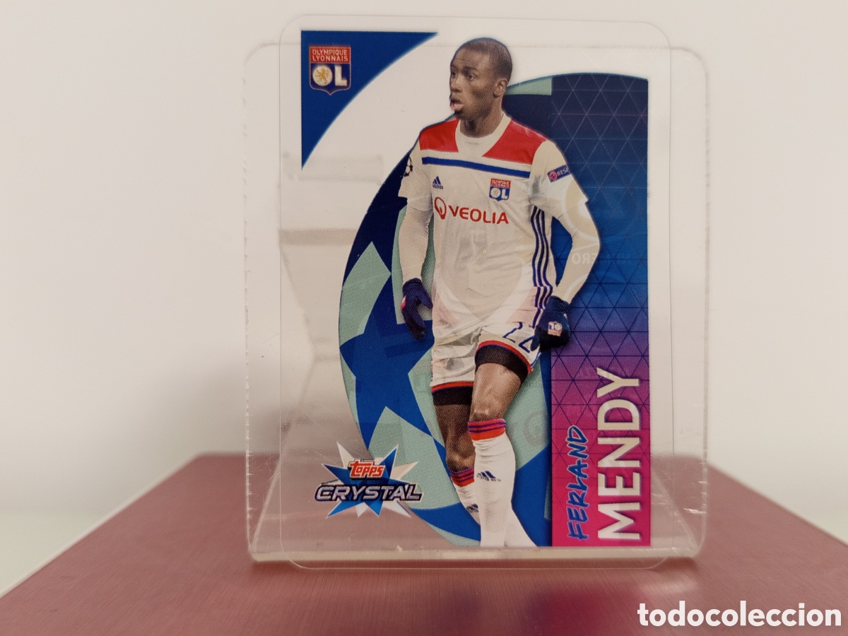 Cromos de F&uacute;tbol: ❇️ CROMO ⚽ MENDY OLYMPIQUE DE LYON 18 19 2018 2019 UEFA CHAMPIONS LEAGUE TOPPS CRYSTAL ❇️