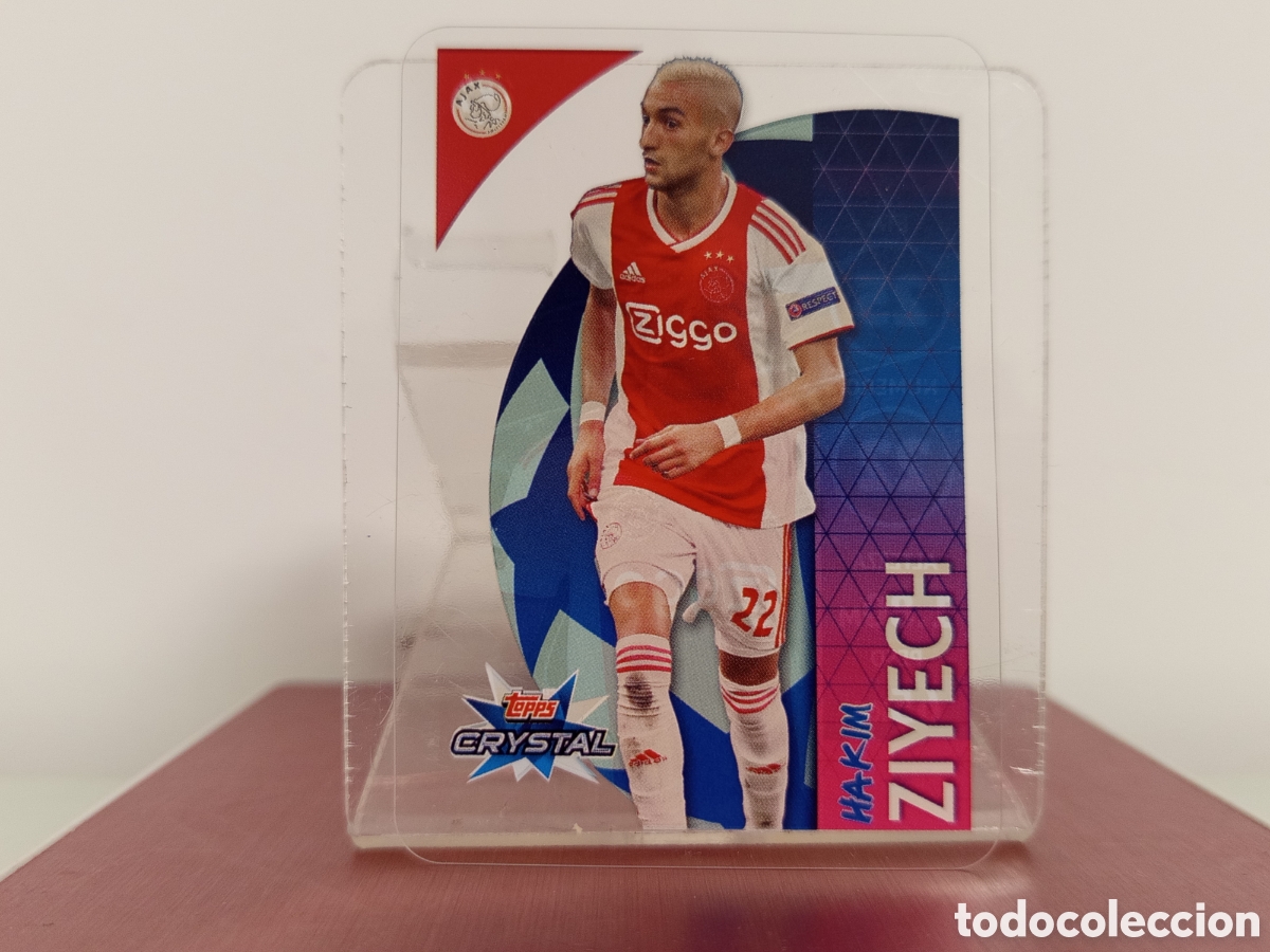 Cromos de F&uacute;tbol: ❇️ CROMO ⚽ ZIYECH AJAX DE AMSTERDAM 98 18 19 2018 2019 UEFA CHAMPIONS LEAGUE TOPPS CRYSTAL ❇️