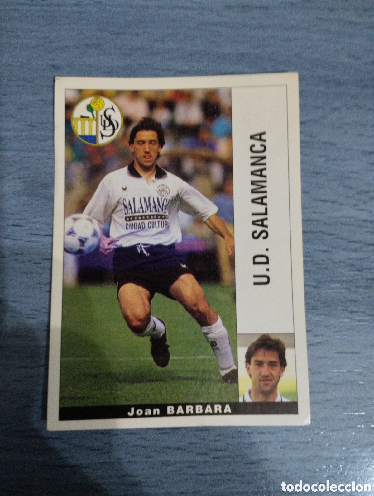 Cromos de F&uacute;tbol: Cromo Panini liga 95 96 barbara salamanca sin pegar