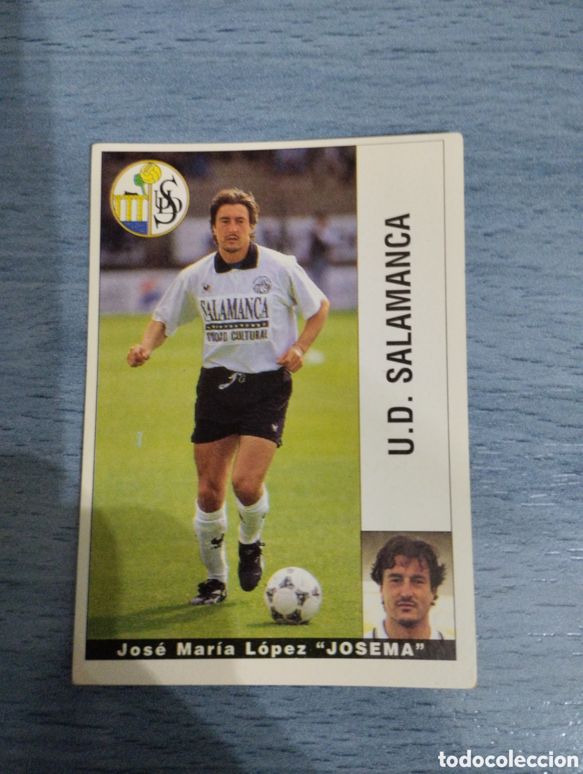 Cromos de F&uacute;tbol: Cromo Panini liga 95 96 Josema salamanca sin pegar