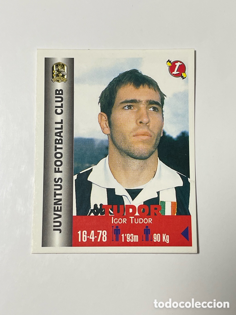 Cromos de F&uacute;tbol: Igor Tudor Juventus Panini Equipos de Europa 1999 #147
