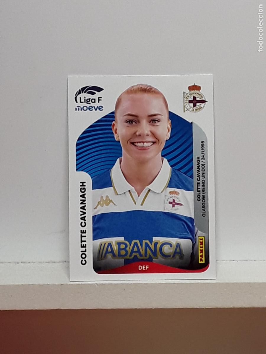 Cromos de F&uacute;tbol: LIGA FEMENINA 2025 2026 F 25 26 ALBUM PANINI LIGA N 131B 131 B DEPORTIVO COLETTE CAVANAGH