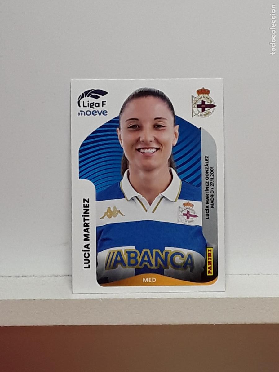 Cromos de F&uacute;tbol: LIGA FEMENINA 2025 2026 F 25 26 ALBUM PANINI LIGA N 132 DEPORTIVO LUCIA MARTINEZ