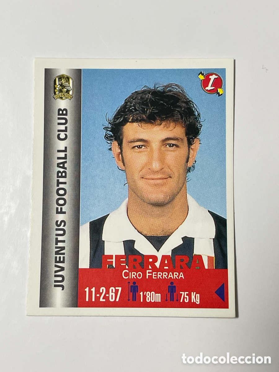 Cromos de F&uacute;tbol: Ciro Ferrara Juventus Panini Equipos de Europa 1999 #148