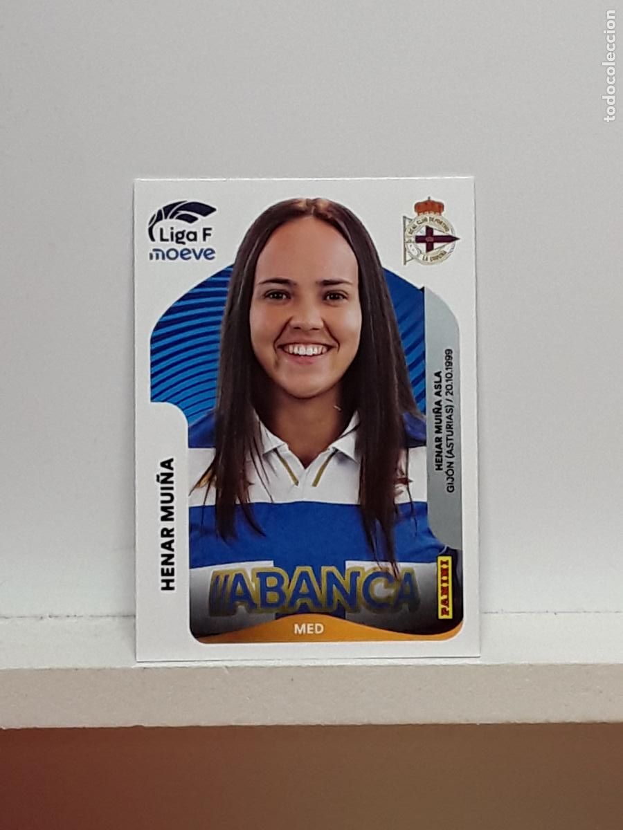 Cromos de F&uacute;tbol: LIGA FEMENINA 2025 2026 F 25 26 ALBUM PANINI LIGA N 134A 134 A DEPORTIVO HENAR MUI&Ntilde;A