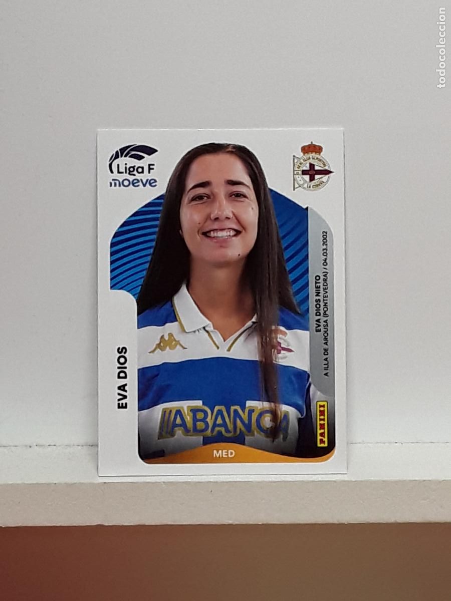 Cromos de F&uacute;tbol: LIGA FEMENINA 2025 2026 F 25 26 ALBUM PANINI LIGA N 134B 134 B DEPORTIVO EVA DIOS