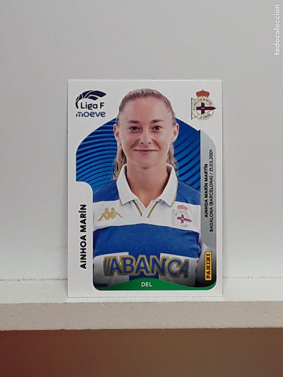 Cromos de F&uacute;tbol: LIGA FEMENINA 2025 2026 F 25 26 ALBUM PANINI LIGA N 137 DEPORTIVO AINHOA MARIN