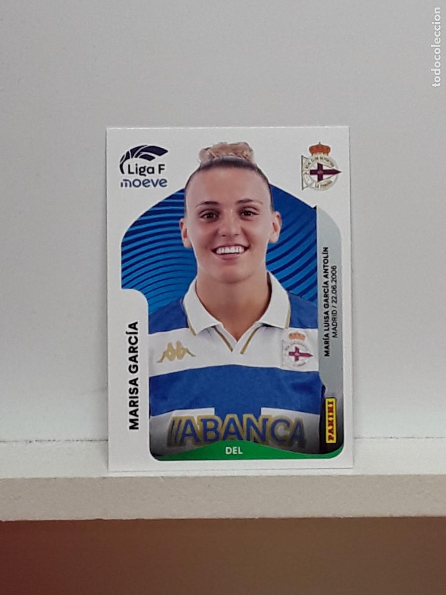 Cromos de F&uacute;tbol: LIGA FEMENINA 2025 2026 F 25 26 ALBUM PANINI LIGA N 140 DEPORTIVO MARISA GARCIA
