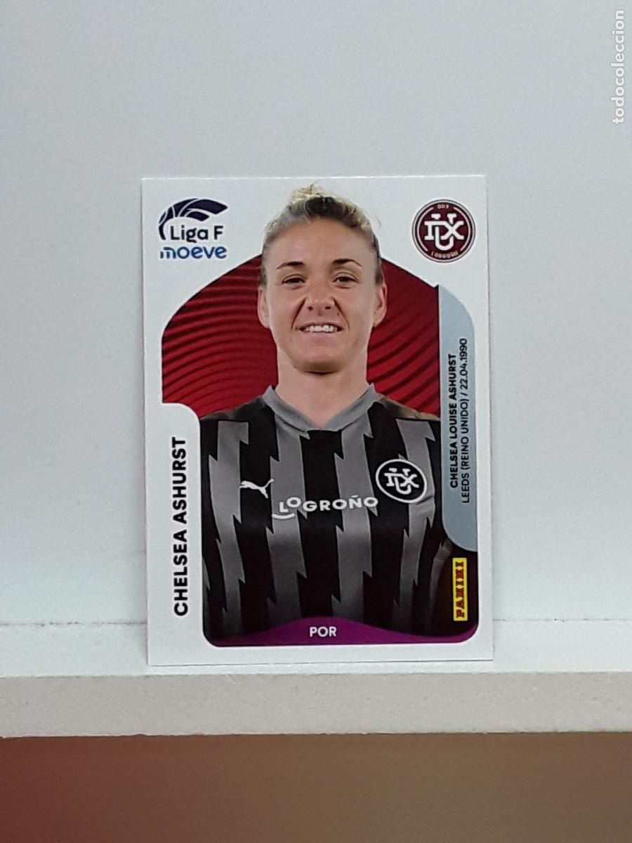Cromos de F&uacute;tbol: LIGA FEMENINA 2025 2026 F 25 26 ALBUM PANINI LIGA N 145 LOGRO&Ntilde;O CHELSEA ASHURST