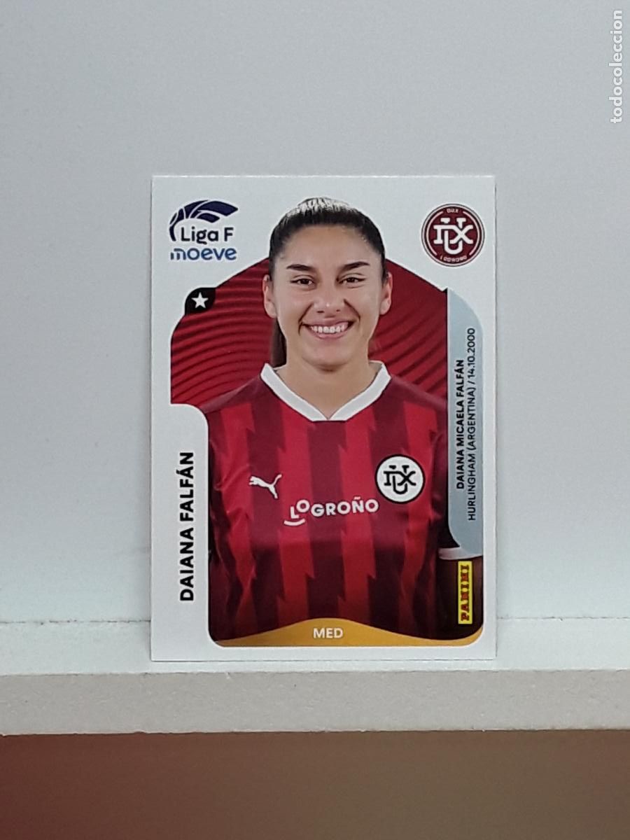 Cromos de F&uacute;tbol: LIGA FEMENINA 2025 2026 F 25 26 ALBUM PANINI LIGA N 153 LOGRO&Ntilde;O DAIANA FALFAN