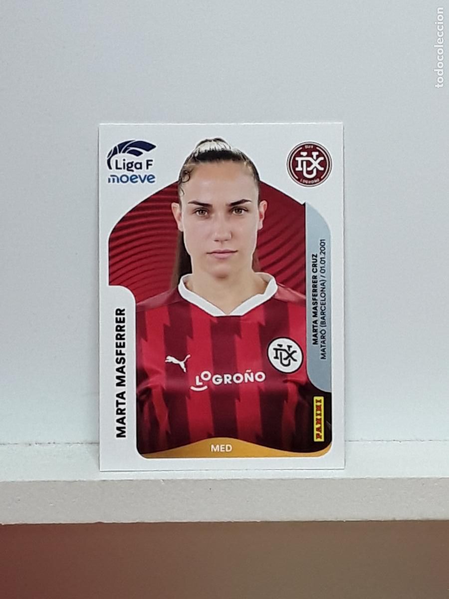 Cromos de F&uacute;tbol: LIGA FEMENINA 2025 2026 F 25 26 ALBUM PANINI LIGA N 154 LOGRO&Ntilde;O MARTA MASFERRER