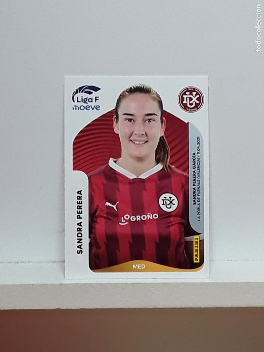 Cromos de F&uacute;tbol: LIGA FEMENINA 2025 2026 F 25 26 ALBUM PANINI LIGA N 155B 155 B LOGRO&Ntilde;O SANDRA PEREA