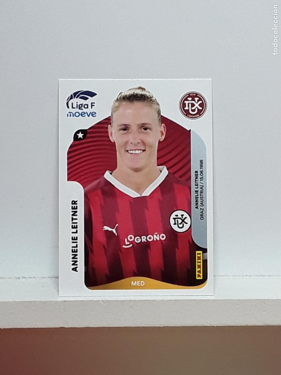 Cromos de F&uacute;tbol: LIGA FEMENINA 2025 2026 F 25 26 ALBUM PANINI LIGA N 157 LOGRO&Ntilde;O ANNELIE LEITNER