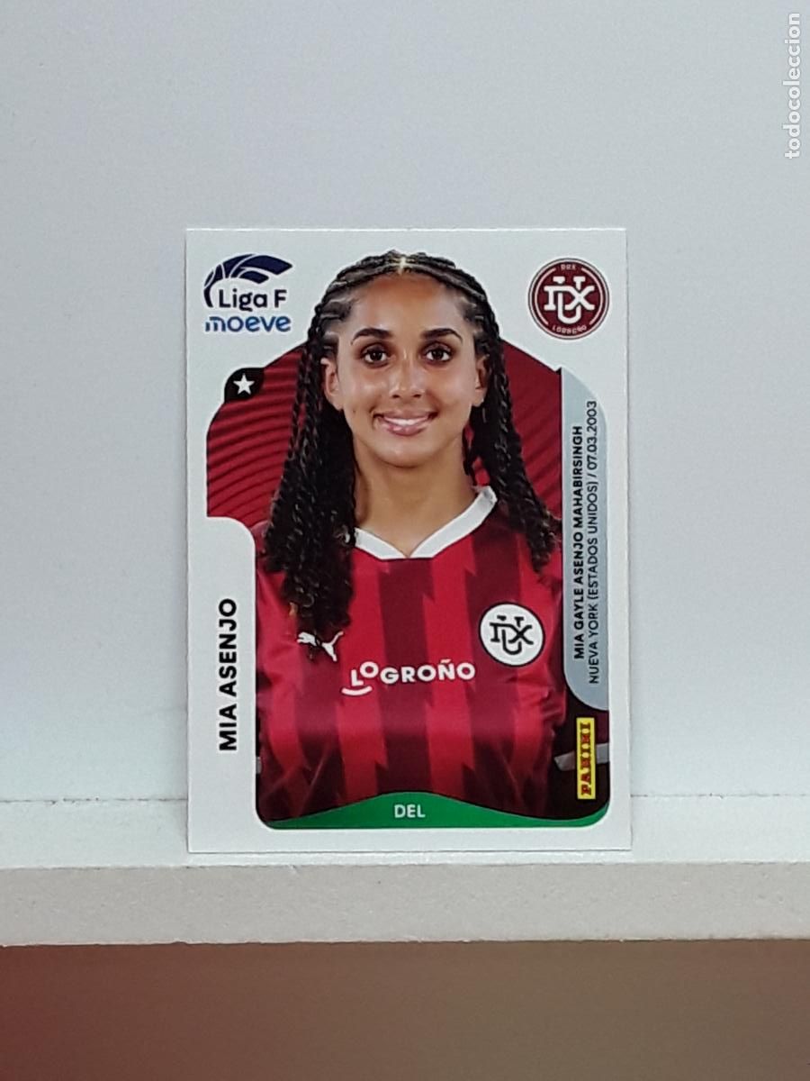 Cromos de F&uacute;tbol: LIGA FEMENINA 2025 2026 F 25 26 ALBUM PANINI LIGA N 158 LOGRO&Ntilde;O MIA ASENJO