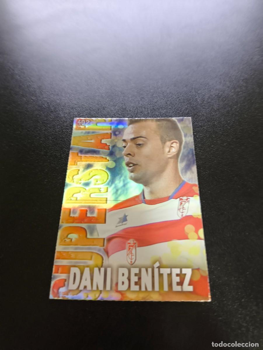 Cromos de F&uacute;tbol: 402 DANI BENITEZ SUPERSTAR FONDO RAYAS GRANADA MUNDICROMO LIGA 2013 2014 13 14 NO PANINI ESTE